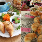 朝食に嬉しい★捏ねない塩バターロール